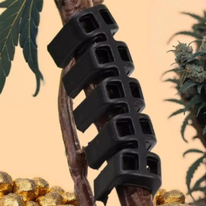 25 Entrenadores de Planta 90° (Clips Curvos, 5 Secciones) – Control de Ramas para Cannabis